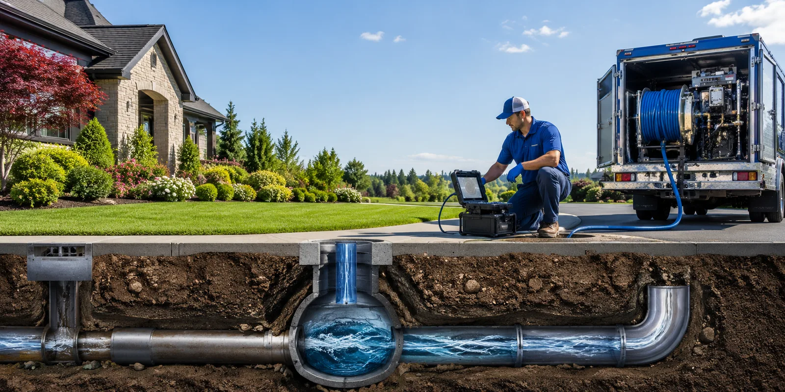 Drainage restoration information for May, TX
